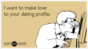 (If you're picturing this guy when reading his message, you're probably not going to want to date him...)